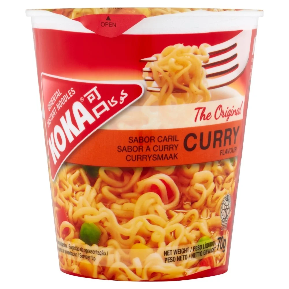 Koka Signature Curry Flavor Instant Noodles Cup