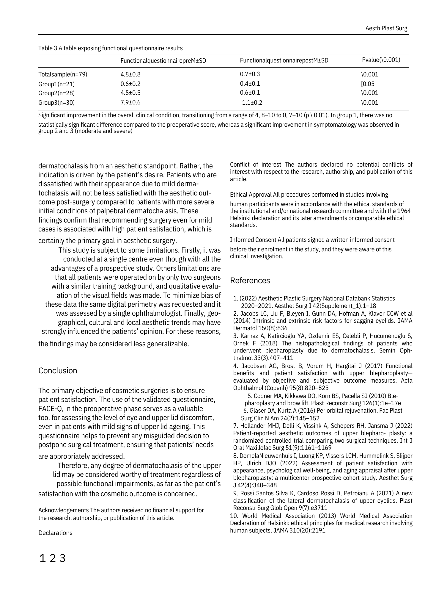 Tabella con risultati di un questionario, raffigurante dati numerici e percentuali, con colonne e righe ben definite.