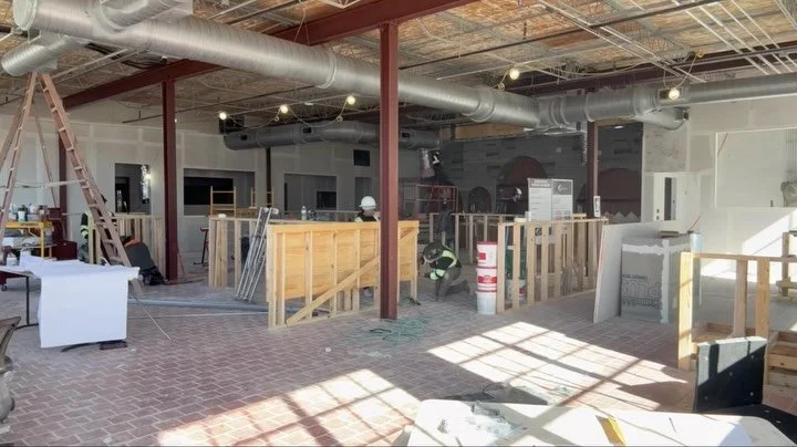 Hard hats today. Patatas bravas soon 👀 Golden potatoes, a signature bravas sauce, and just the right kick. 

Drop a 🥔 if you&rsquo;re craving Patatas Bravas now like we are!