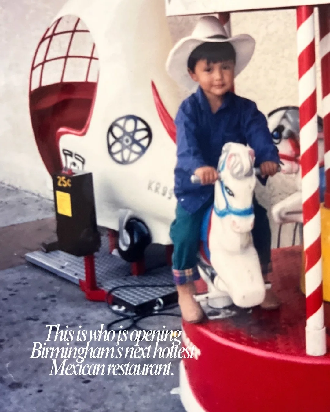 From childhood dreams to De Nada. Coming to @urbansupplybham Spring 2026 🤝 #bhamcomingsoon #bhameats #birminghammexicanfood #denadatacosmasmargs