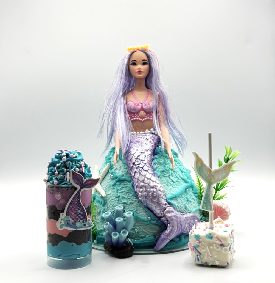 Mermaid Doll Cake