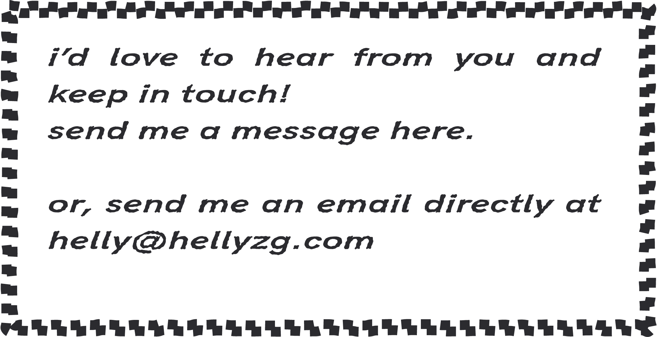 keep in touch with helly how to keep in touch with helly? how to email hzg how to email helly zephyr greck