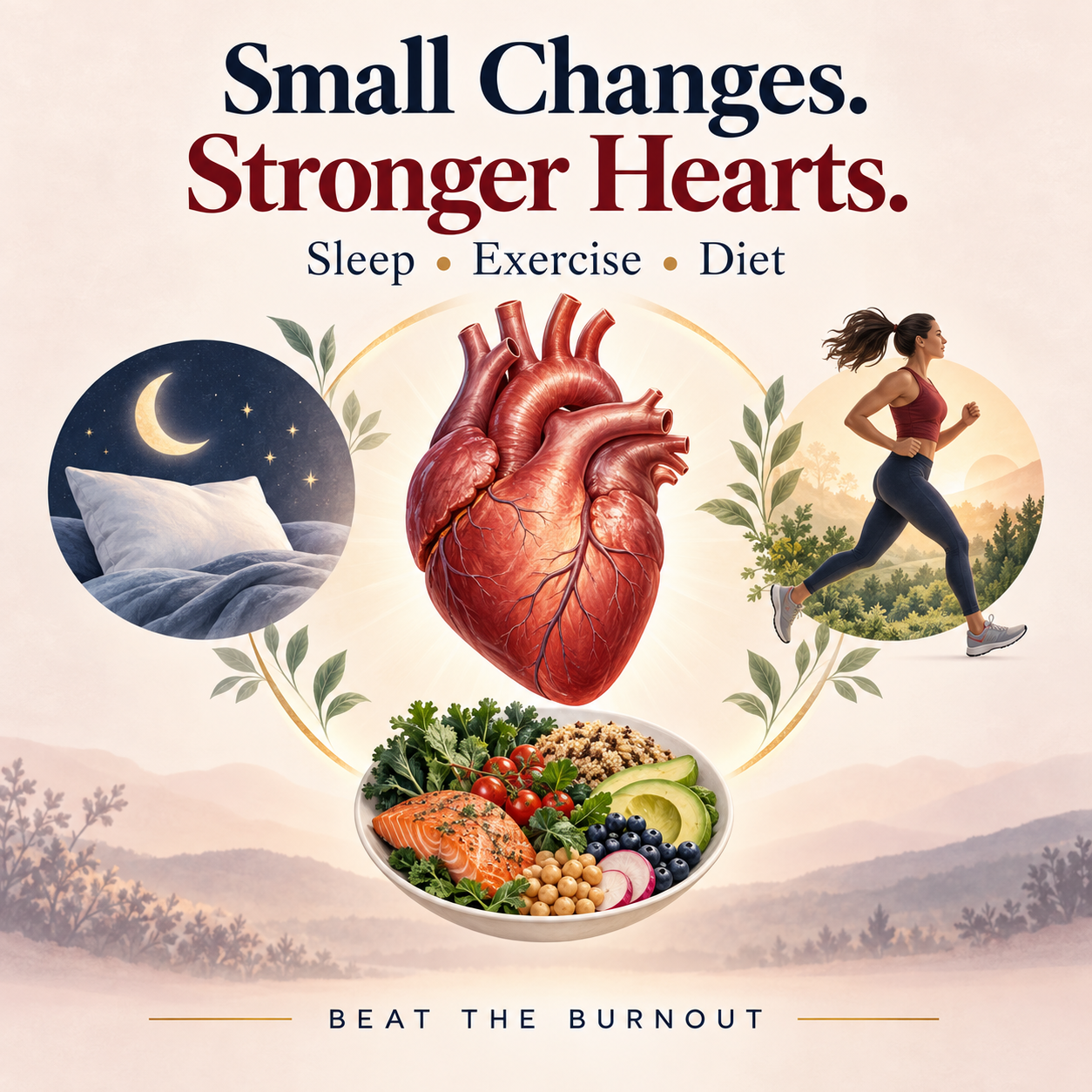 The Importance of Sleep, Exercise, and Diet in Cardiovascular Health