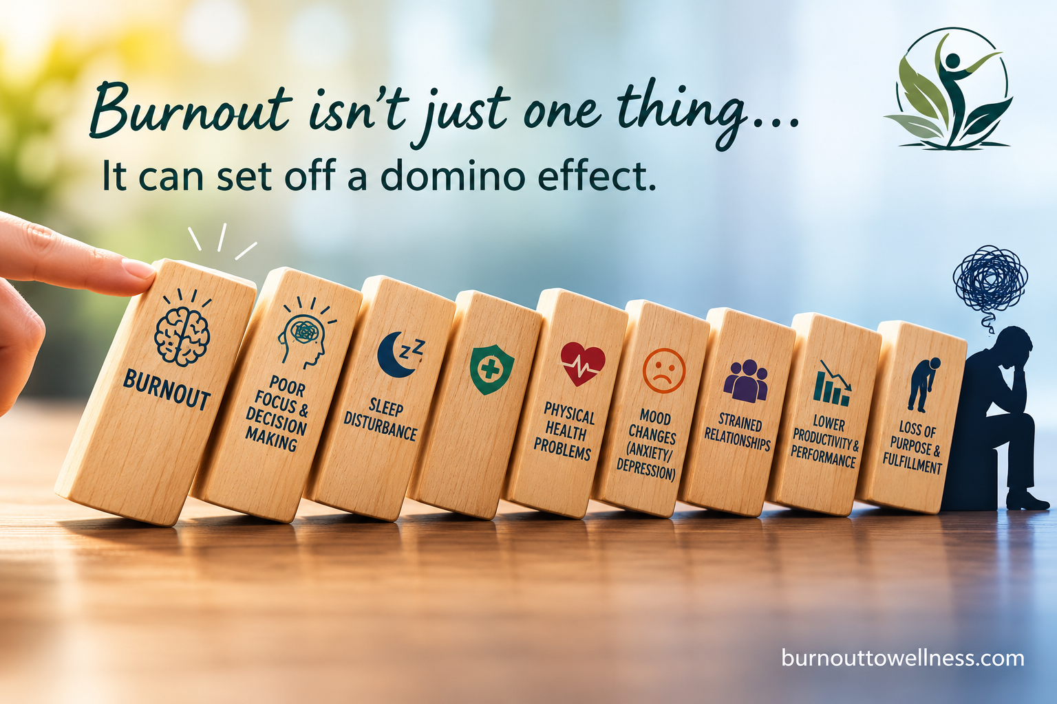 The Domino Effect of Burnout: When One Problem Triggers Another