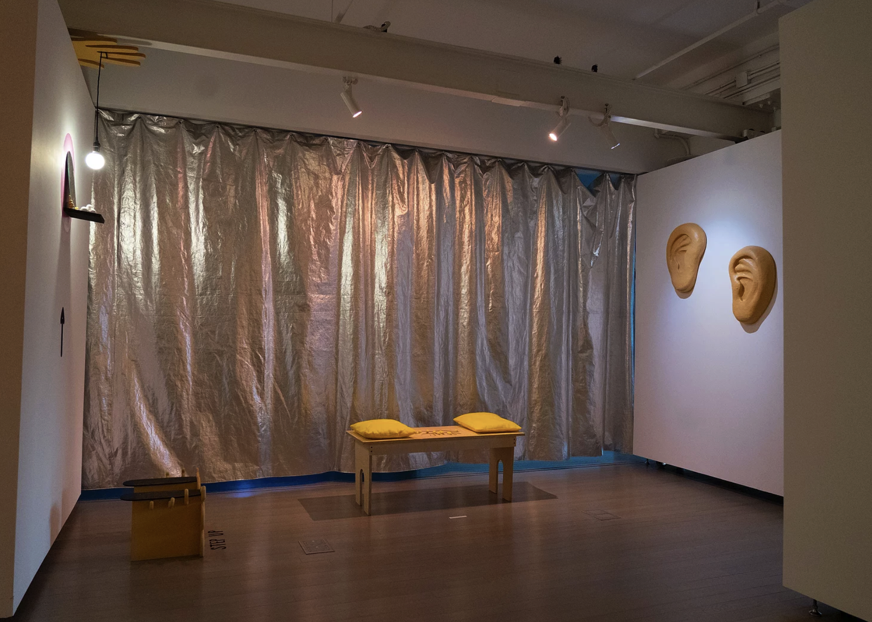Installation image from "INTERPLAY" at CP Project Space