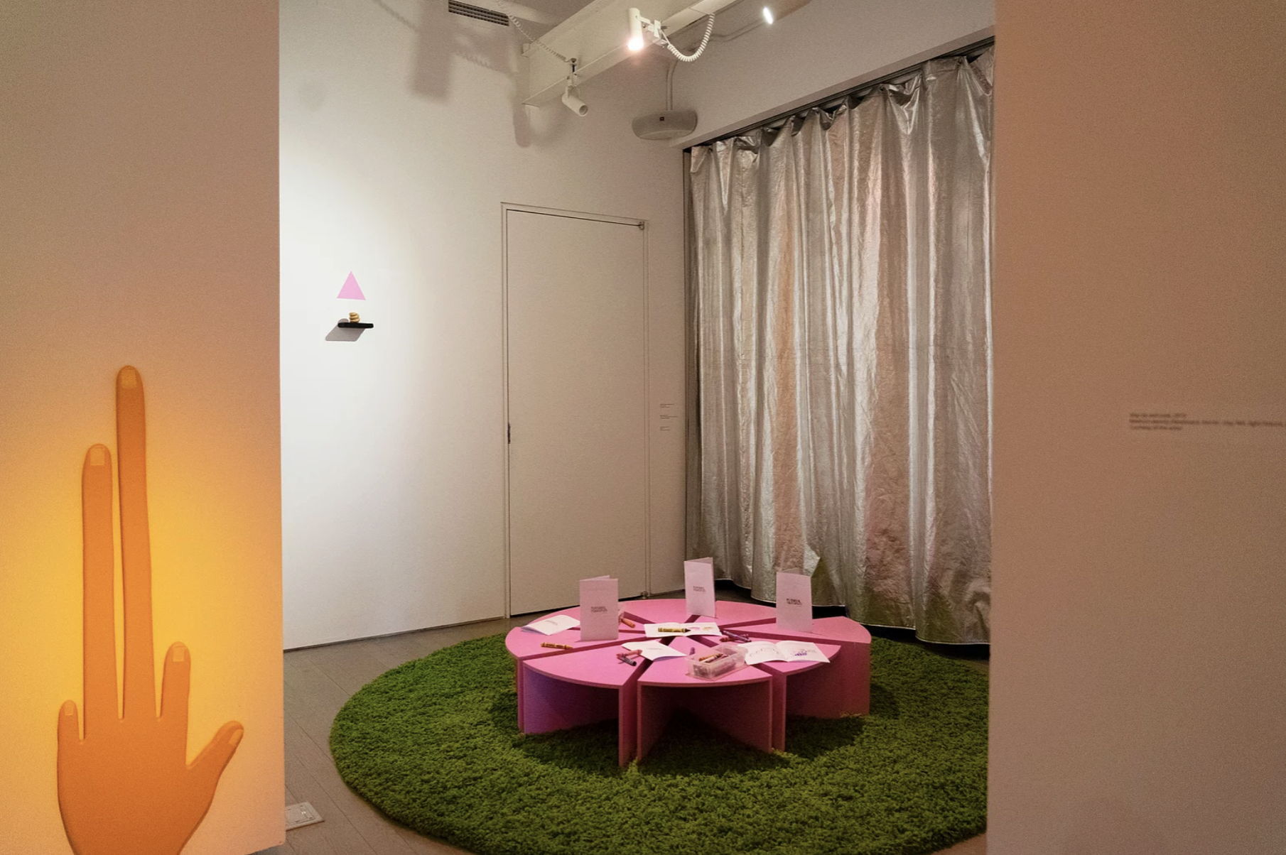 Installation image from "INTERPLAY" at CP Project Space