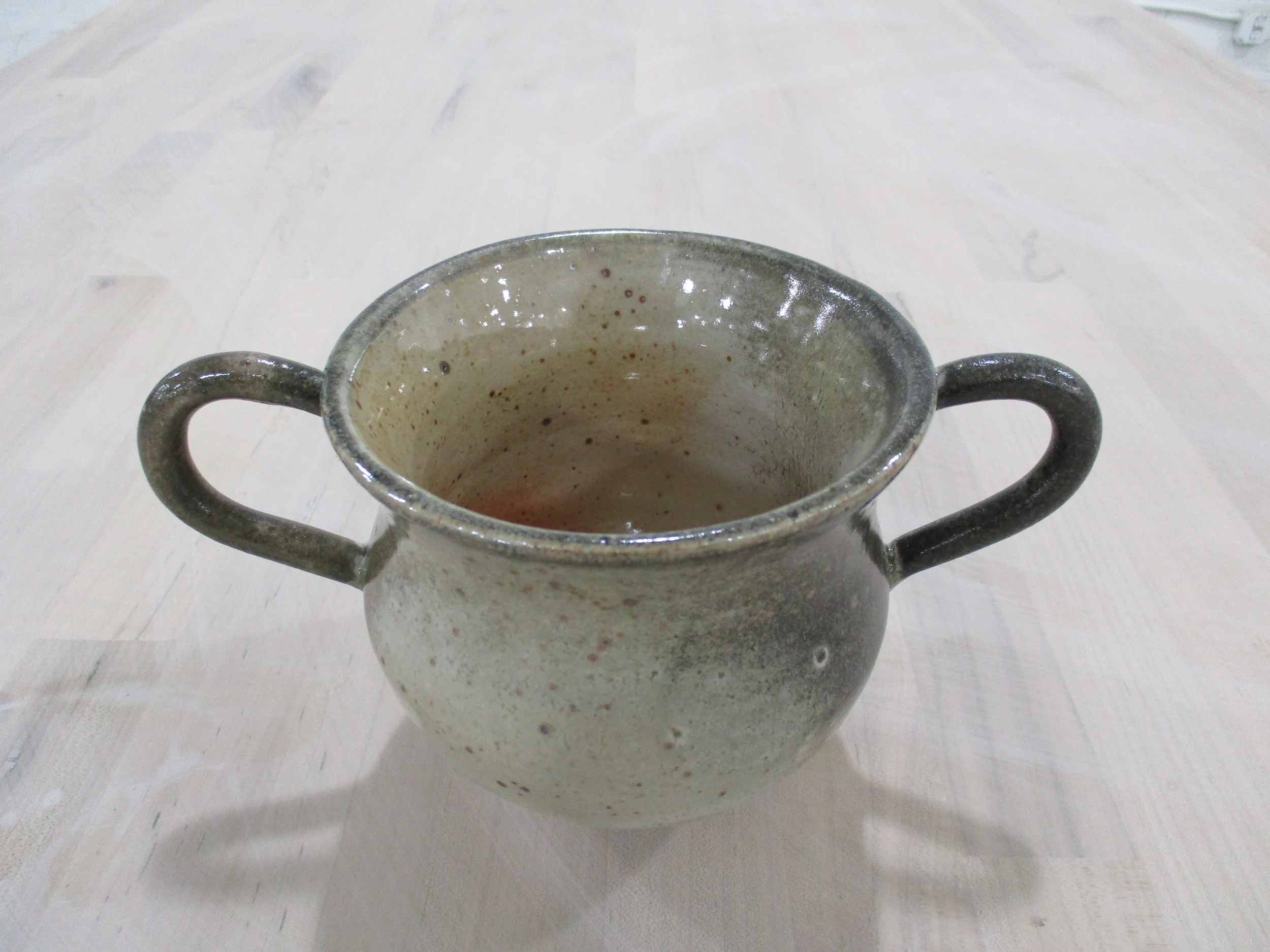 trophy shino vase