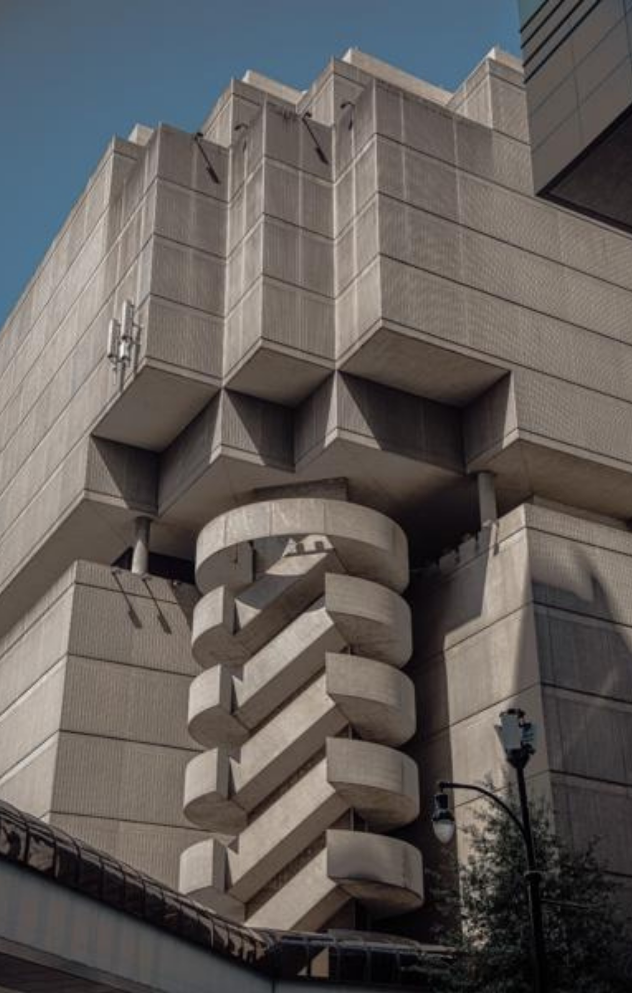 Exposure 15 // Brutalist Spiral