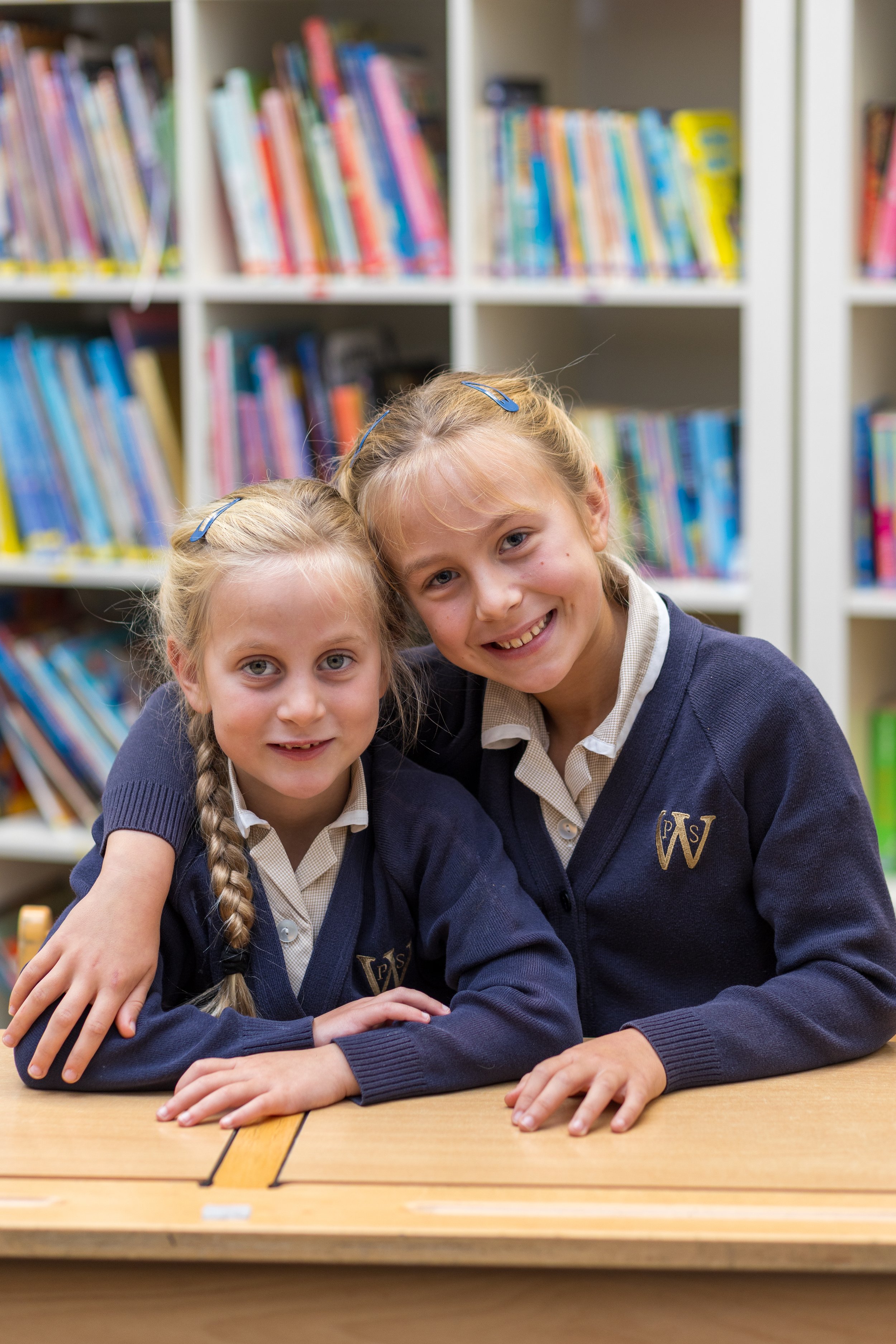 sibling school photo