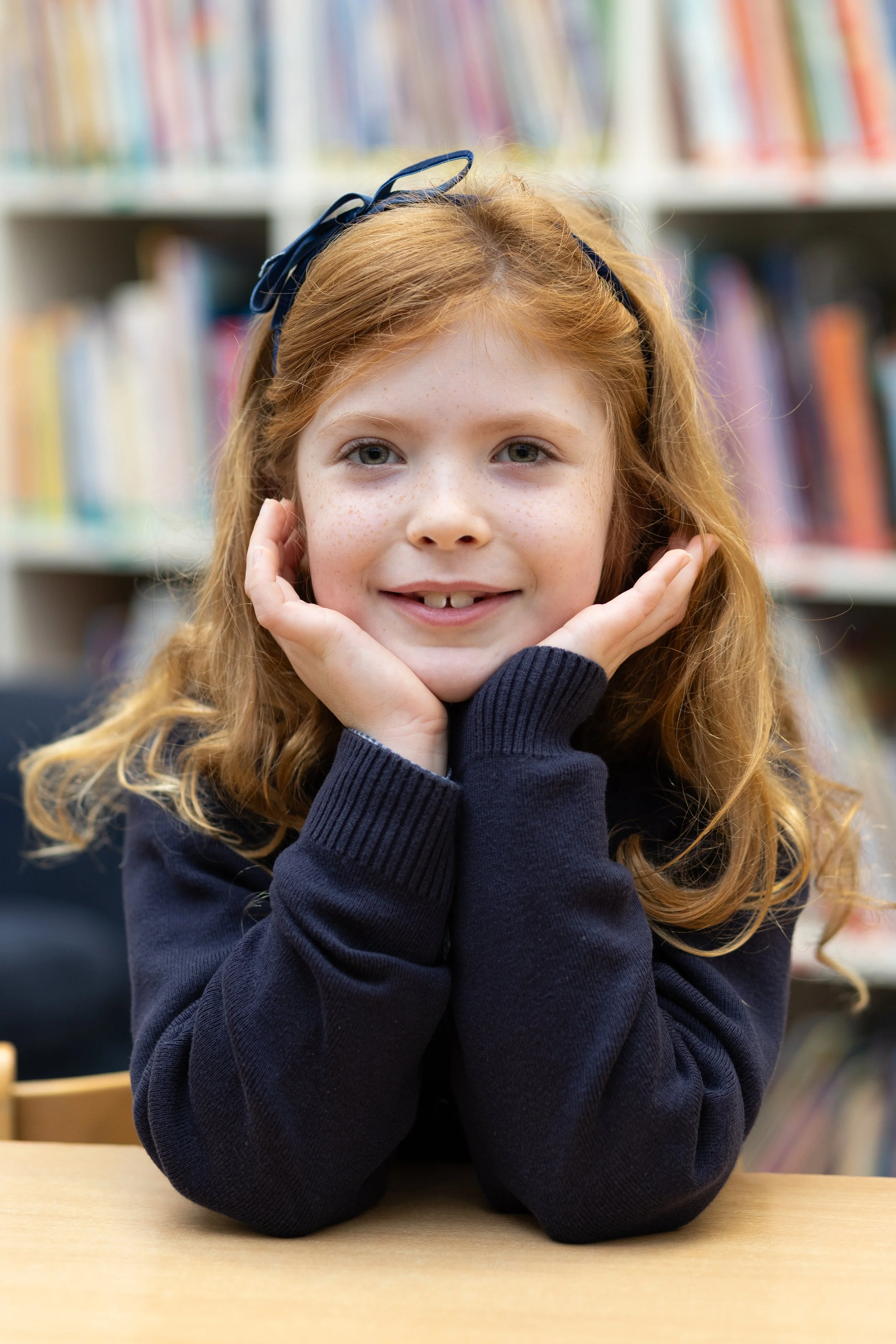 young girl primary prep school photography