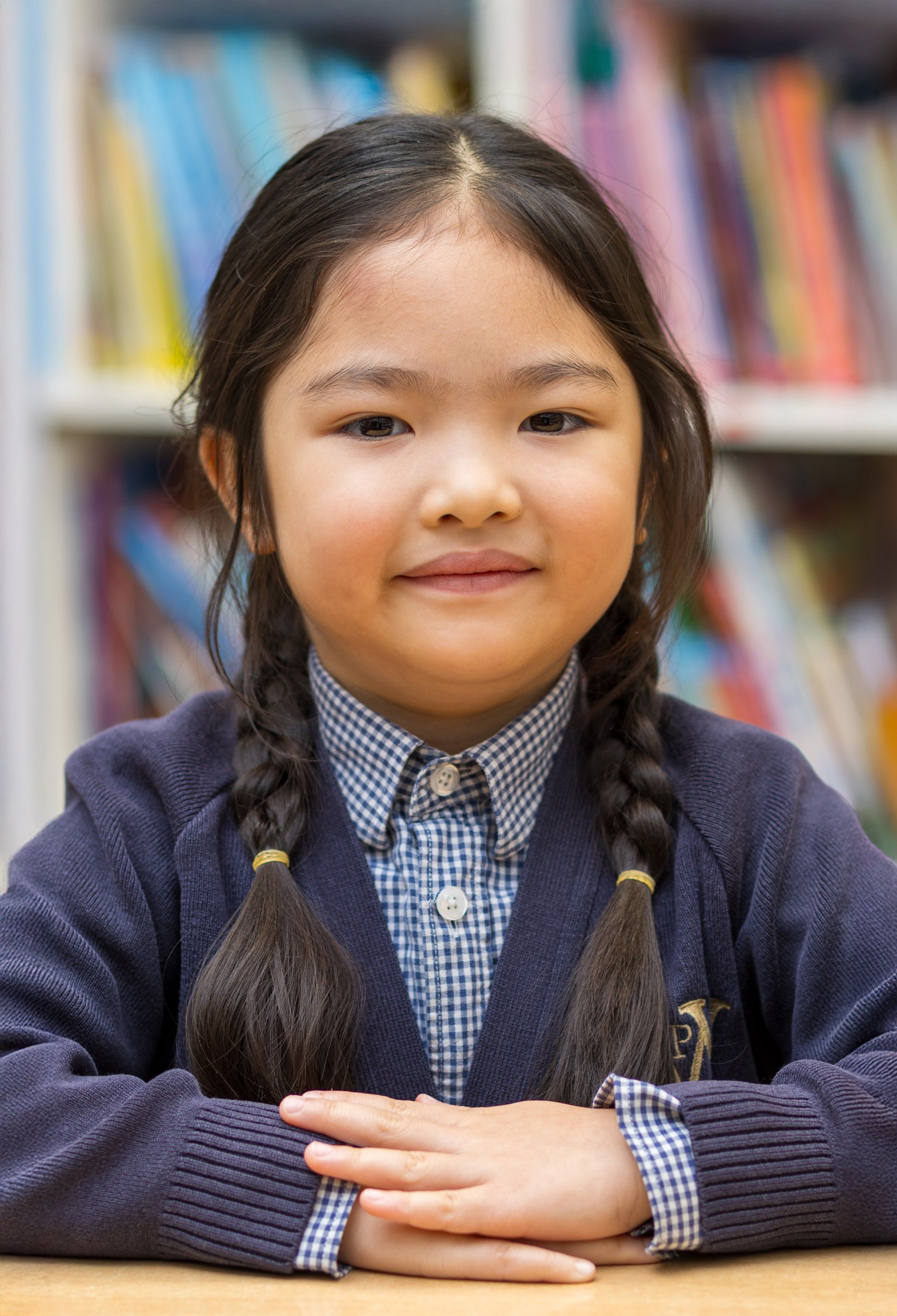 little girl school photography