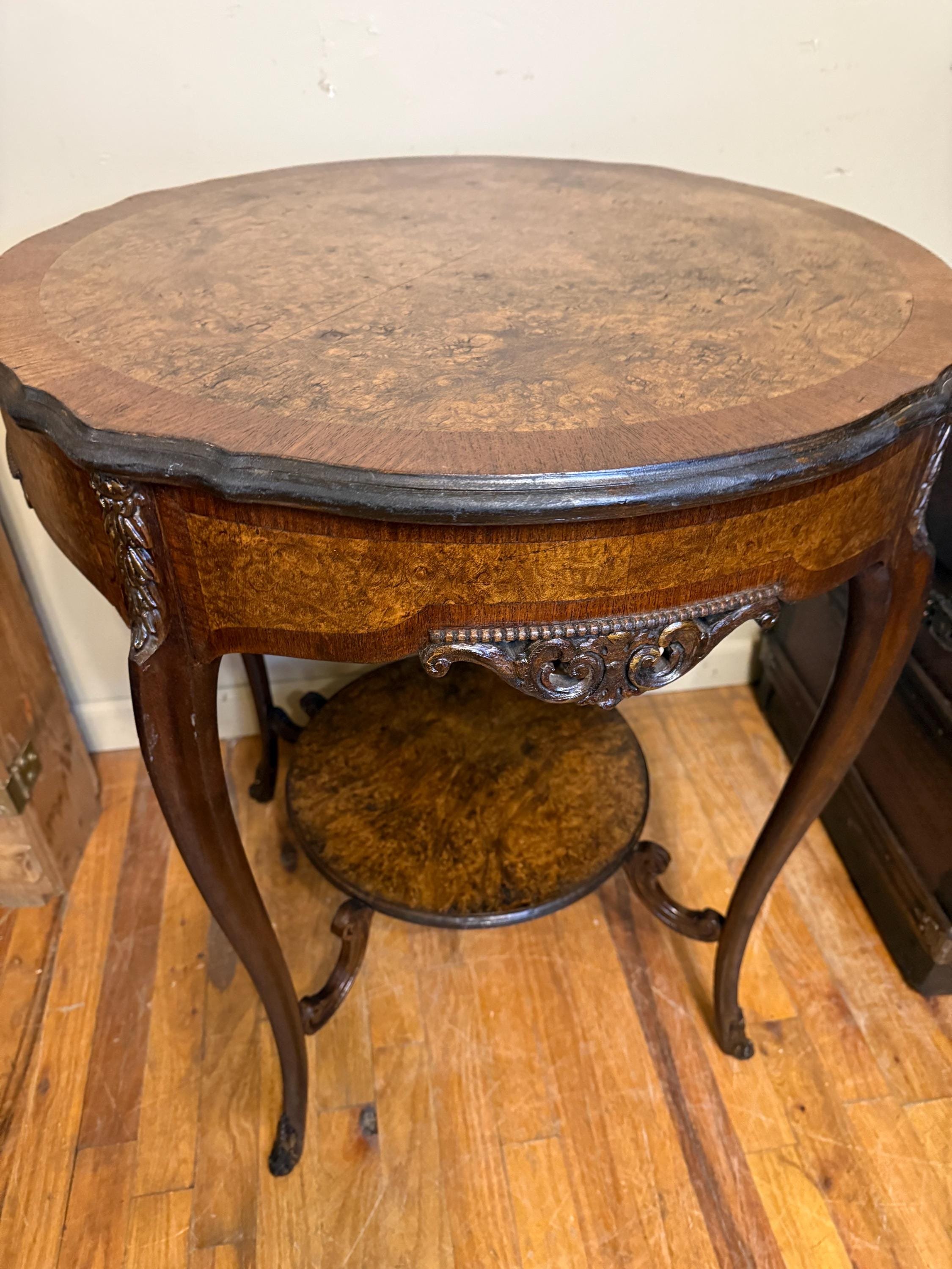 Large heritage side table curated for high-end interior design and heritage decor.