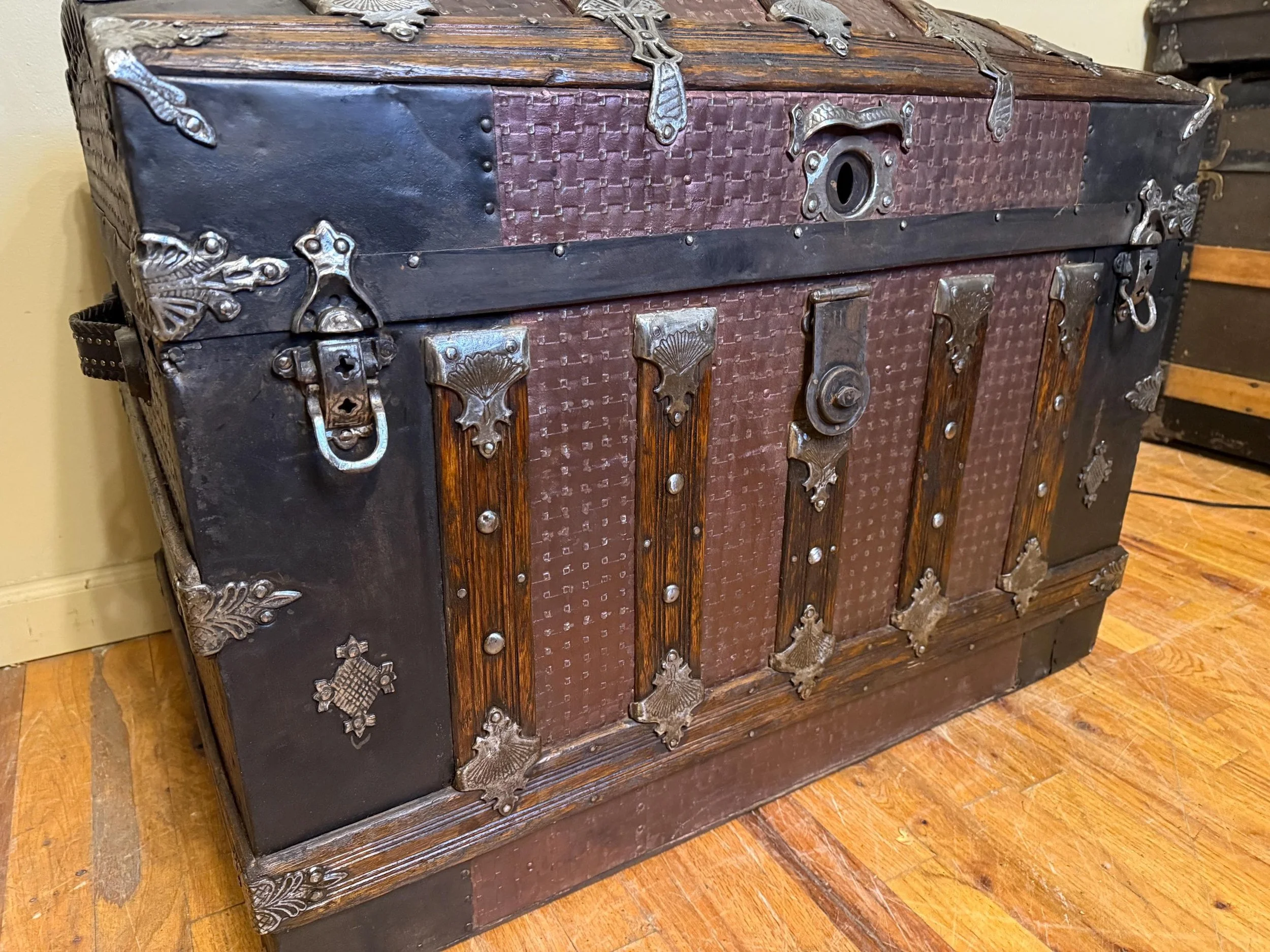 Moody Maximalist style treasure chest curated and torched by Angelina Nikon.