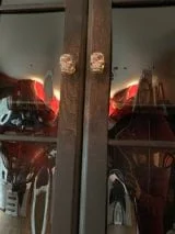 Convex glass upper cabinet doors profile