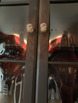 Convex glass upper cabinet doors profile