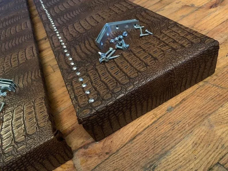 Elegant handcrafted valance providing a tailored look for modern windows