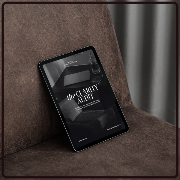 Sign up to receive The Clarity Audit for founder-led brands.