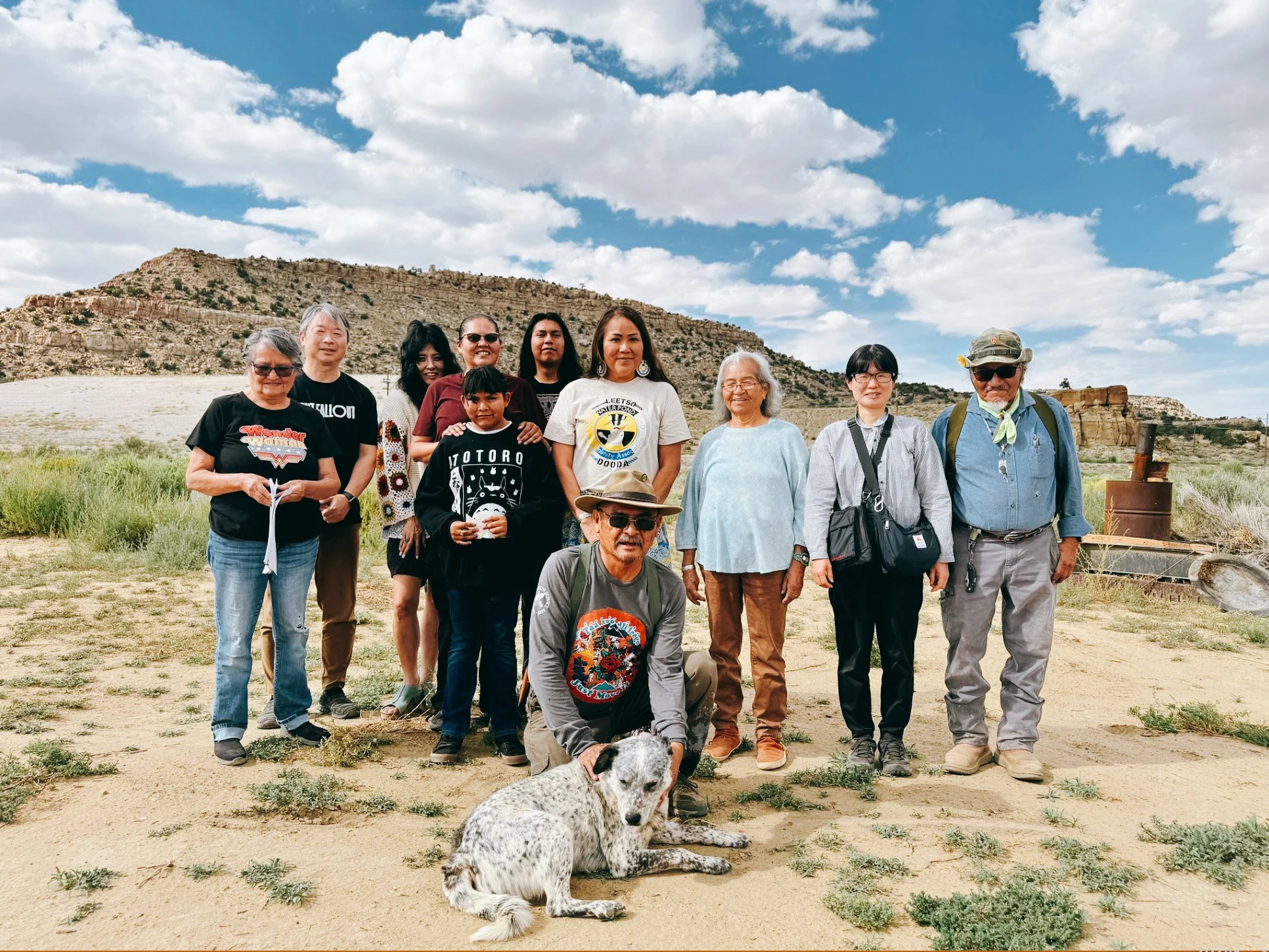 Navajo Nation individuals from Red Water Pond Road Community