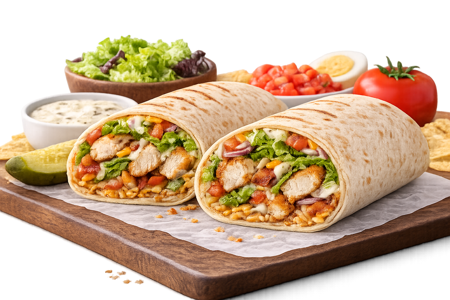 Grilled Chicken Wrap