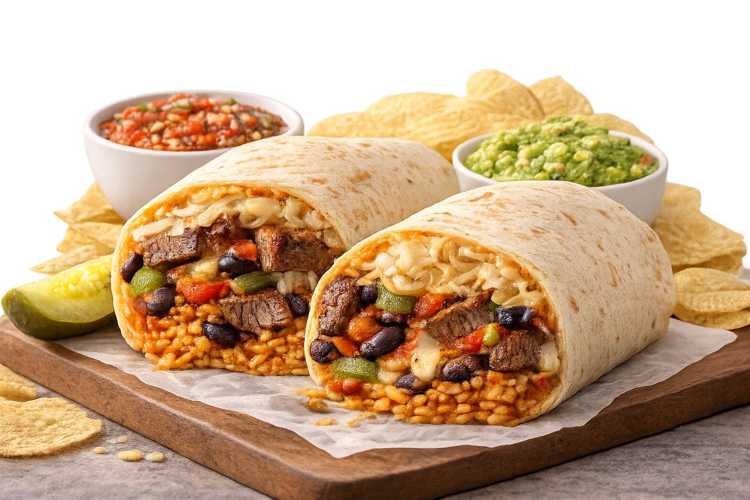 Rice & Beans Burrito