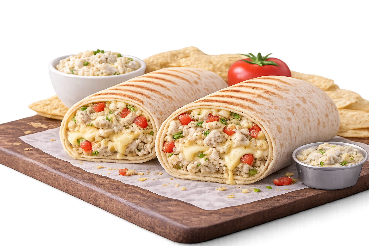 Chicken Salad Panini Wrap