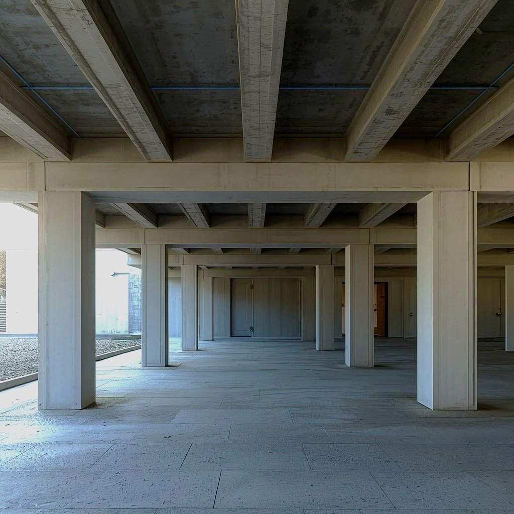 Architectural foundation structure representing Northmark's approach to building enduring professional sales capability standards