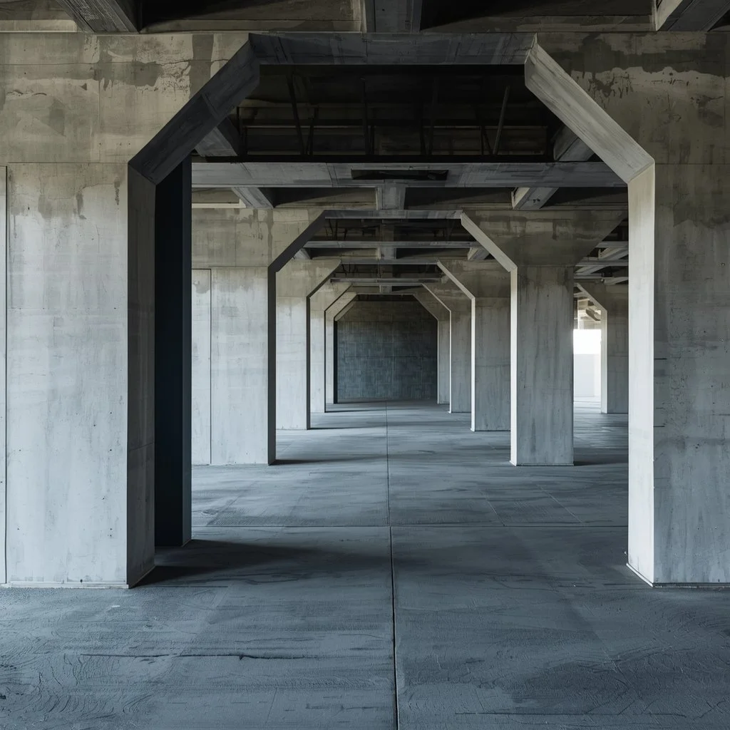 Minimalist corridor showing clear unobstructed pathway representing sales training without noise or hype or undeliverable promises