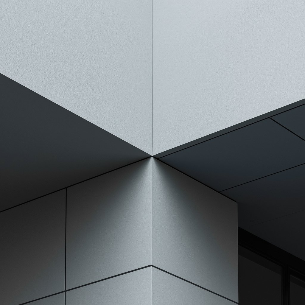 Minimalist architectural framework with geometric lines representing structured professional sales capability standards set