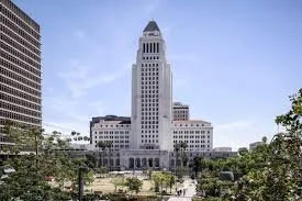 Los Angeles City Hall - Hubert Mitchell's ministry was here - Christians in Government