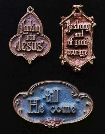 "Looking Unto Jesus", "Be Strong and of Good Courage", and "Till He Come"