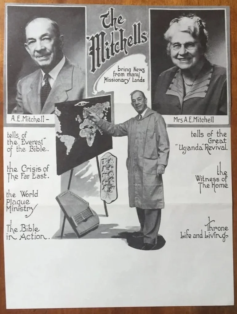 The Mitchells - Missionary speakers paste-up