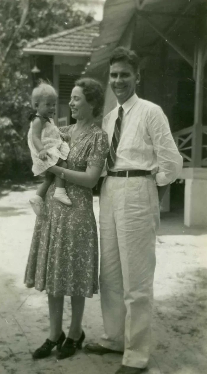 David and Helen Morken, 1941, in Sumatra