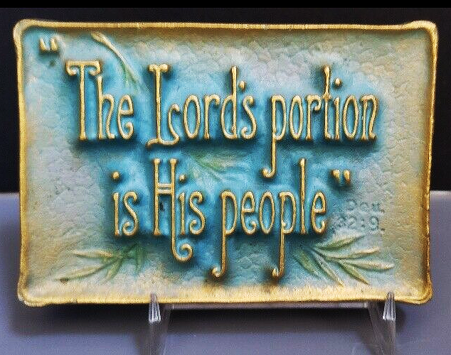 "The Lord's portion is His people"