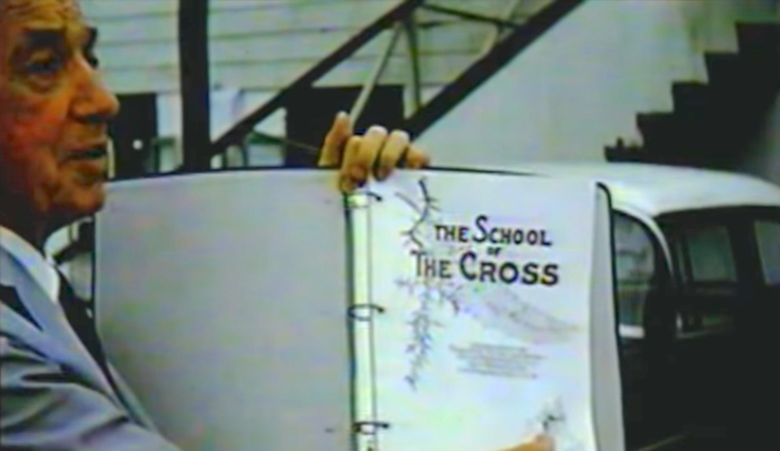 Andrew teaching from his course The School of the Cross, Trinidad