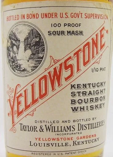 Andrew created the decorative Yellowstone lettering for this label while living in Colorado. 