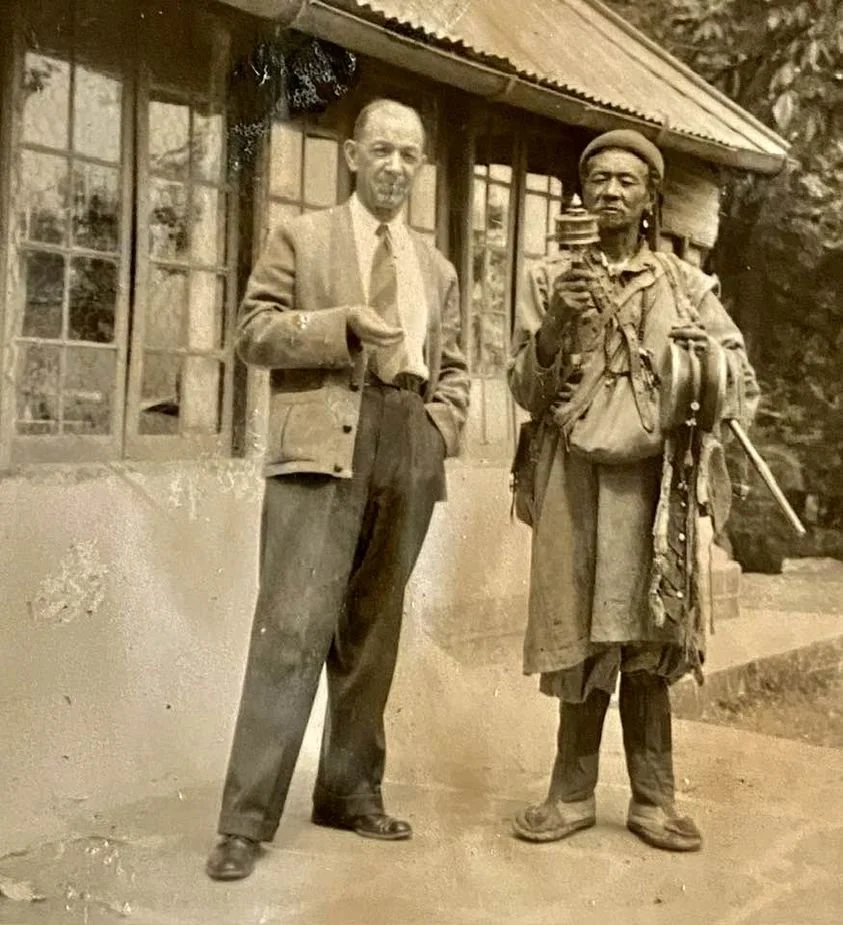 Andrew Mitchell in Tibet