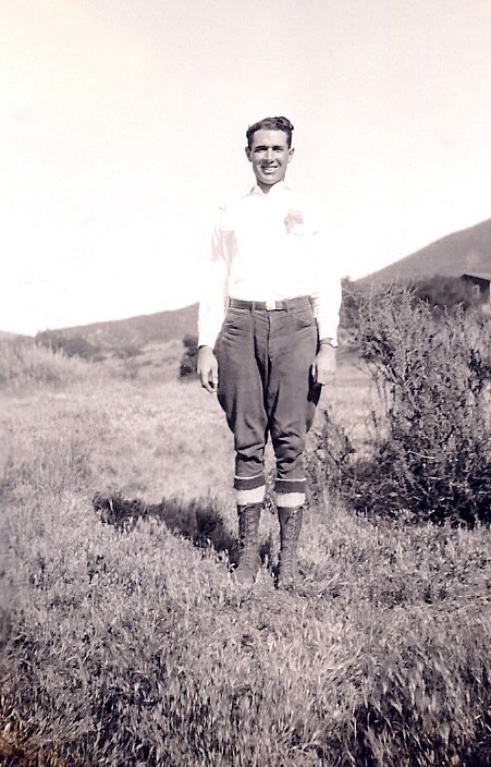 Andrew and Sadie's son Bryant in the mid 1920s