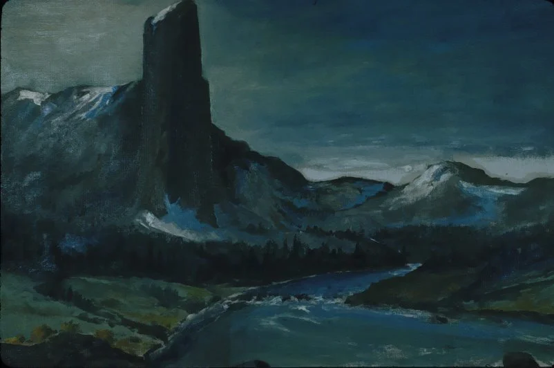 Painting by A.E. Mitchell