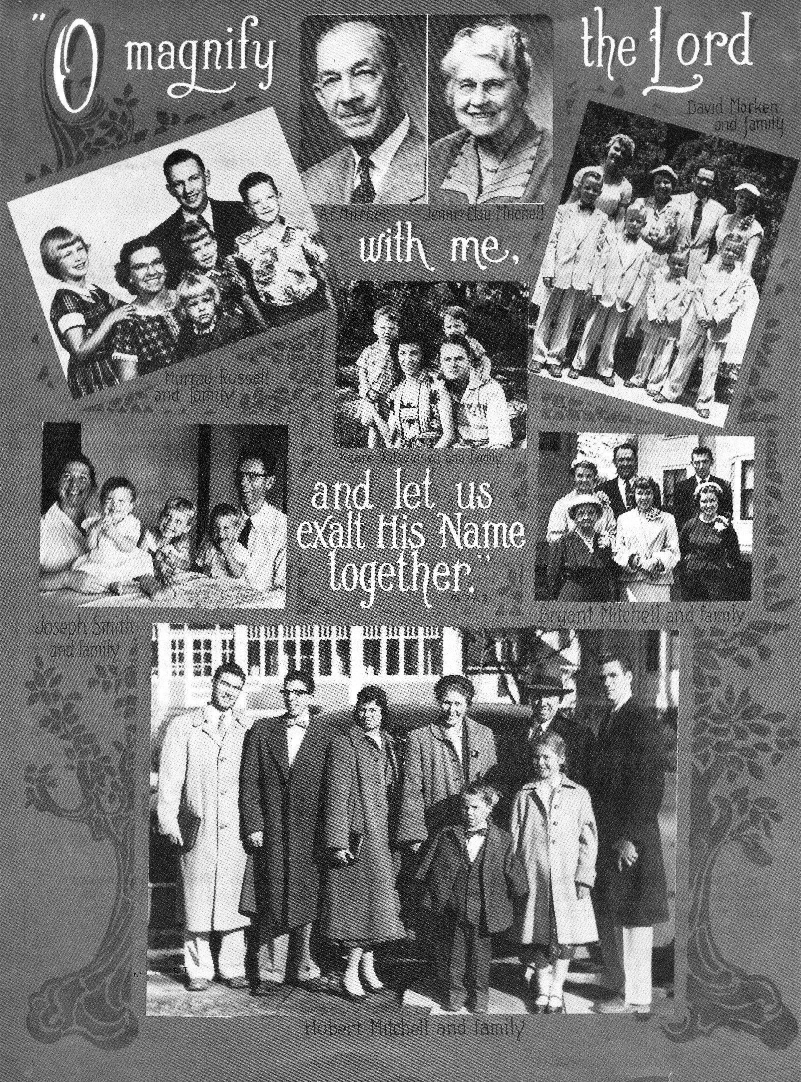 Go-Ye Fellowship newsletter with missionary family photos