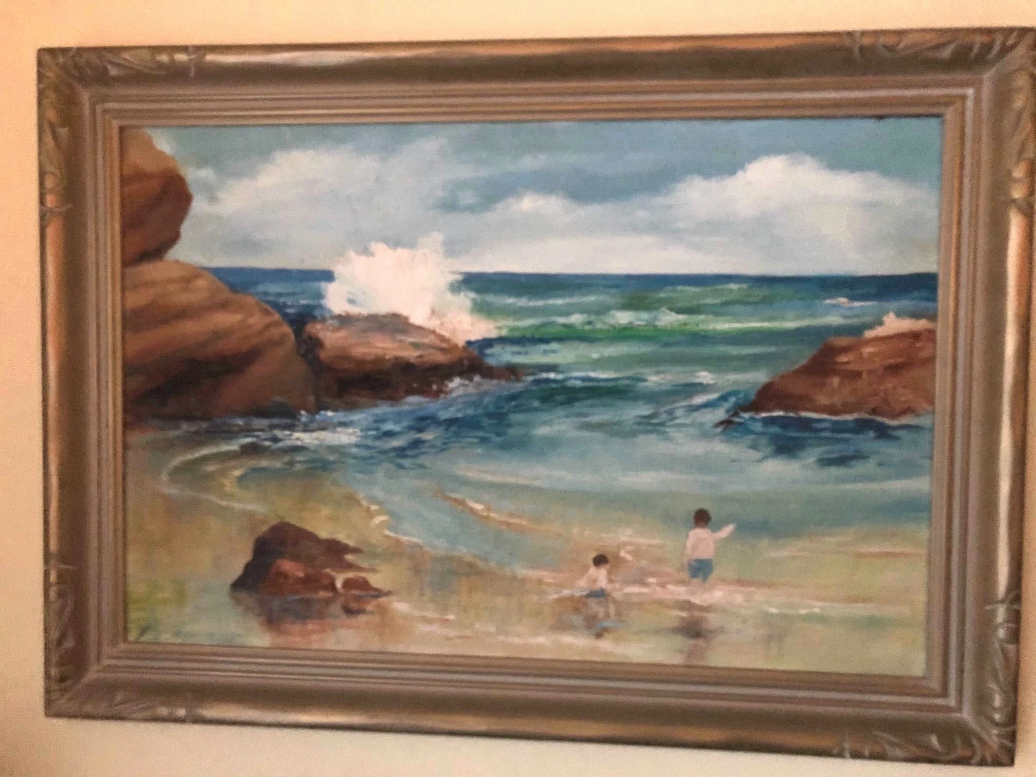 Painting by A.E. Mitchell