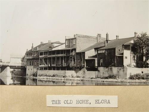 The Mitchell family lived in the downtown area of Elora, Ontario, Canada from 1867-1886, above their family businesses, Robert Mitchell's saddlery and Martha's confectionery. 