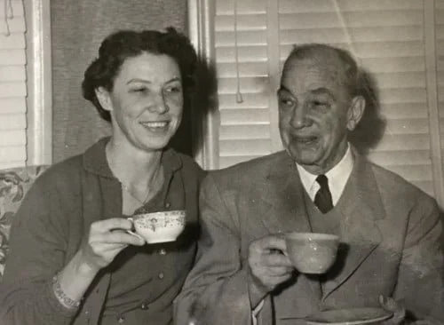 Andrew with daughter Jean