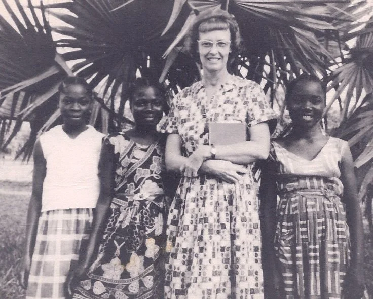 Lucille Jenkins Mitchell in River Cess, Liberia