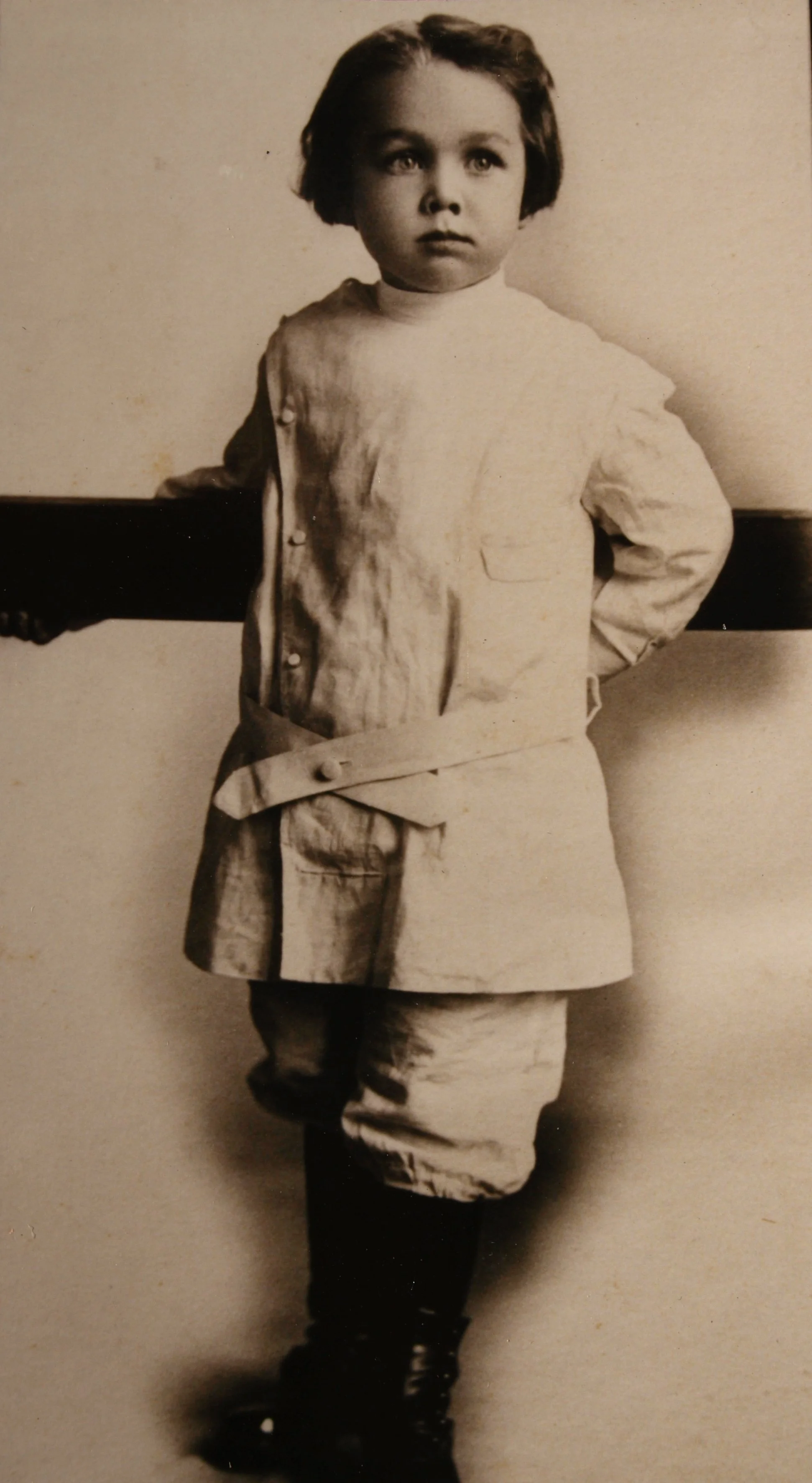 Andrew and Sadie's son Bryant Mitchell around 1909