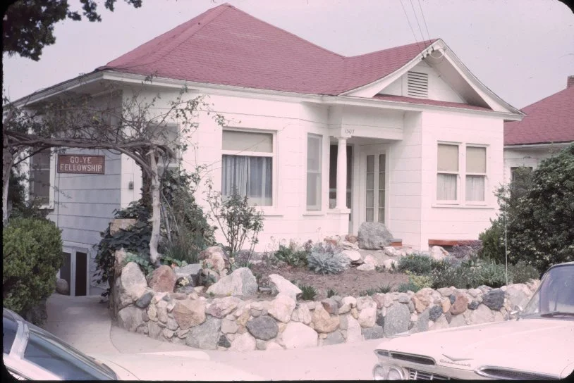The family compound in Los Angeles which housed Andrew's art company and the Go-Ye Fellowship Headquarters. The address is 1307 Waterloo St., Los Angeles.