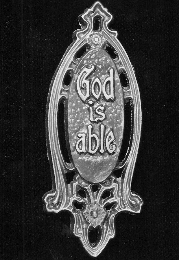 "God is able"