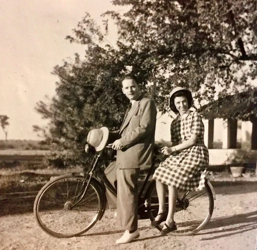 Jean and Kaare Wilhelmsen in India, 1948