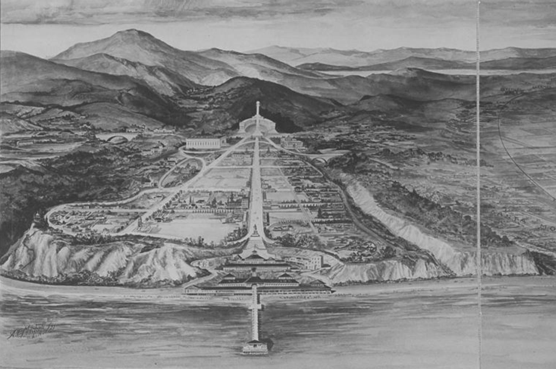 Andrew's Iconic 1921 birds-eye-view for the original developers of Pacific Palisades. Select the image and it will take you to the online image source. The original image exists in a Los Angeles city office somewhere...we are on the hunt to locate it