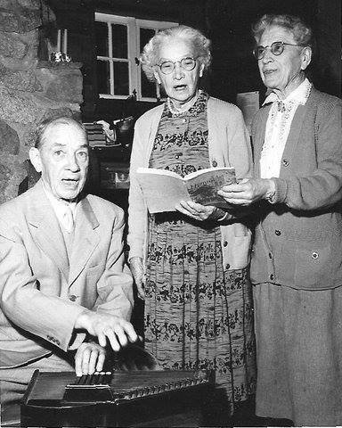 Andrew with his sister, Eva and Elinor