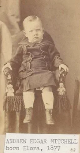 Andrew Edgar Mitchell, 1877, Elora Canada